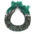 1 Strand Shaded  Emerald, Best Quality , High Quality , Faceted Round  Balls Beads -6mm- 8 Inches BR4546