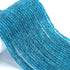 1 Long Strand Neon Apatite Smooth Rondelles -Semi Precious Gemstone Neon Apatite Rondelles Beads- 2mm-3mm 13 Inches BR03961