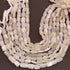 1  Strand White Moonstone Faceted   Assorted Shape Briolettes Nugget Gemstone Beads -8mm-14mm 10 Inches BR03957