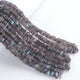 1 Long  Strand Labradorite  Heishi Smooth Briolettes  -Square Shape  Briolettes  5mm- 7mm -16 Inches BR03484 - Tucson Beads