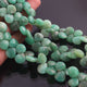 1  Strand Chrysoprase  Faceted Briolettes  - Heart Shape Briolettes  10mmx9mm-12mmx12mm 8 Inches BR03496 - Tucson Beads