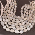 1 Strand White Moonstone Faceted Briolettes -Pear Shape Gemstone Beads -13mm-19mm- 10 Inches BR04016