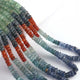 1  Long Strand Multi Kyanite Faceted Roundelles - Gemstone Rondelles 5mm-16 Inches BR02529 - Tucson Beads