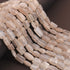 1  Strand Gray Moonstone Faceted   Assorted Shape Briolettes Nugget Gemstone Beads -8mm-16mm 10 Inches BR04023