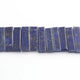 1 Strand  Lapis  Faceted Briolettes - Rectangle  Shape Briolettes -17mmx13mm-31mmx8mm-8 Inches BR0403 - Tucson Beads