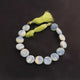1 Strand Boulder Opal Smooth Briolettes -Coin Shape Beads -12mm-16mm-  8 Inches BR0414 - Tucson Beads