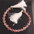 1 Strand  Peach Moon Stone Faceted Briolettes -Heart Shape Gemstone Beads -8mm-  8 Inches BR04022