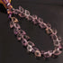 1 Strand Ametrine Faceted Briolettes -Tear Drop Gemstone Beads -7 mm-8mm  7Inches BR04018