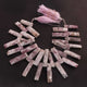 1 Strand  Lilac Jasper Faceted Briolettes - Rectangle  Shape Briolettes -21mmx7mm-22mmx8mm-9 Inches BR0402 - Tucson Beads