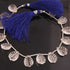 1   Strand Crystal Smooth Briolettes  -Carved Fancy Shape Briolettes- 16mmx12mm - ,9 Inches BR4503