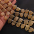 1 Strand Yellow Opal Smooth Carving Briolettes -Pentagon Shape Briolettes -16mmx12mm-18mmx11mm - 8.5 Inches BR0421