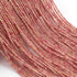 AAA Rhodonite Micro Faceted 2mm  Beads - GSIB-09