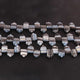 1 Strand Boulder Opal Smooth Carving Briolettes -Pentagon Shape Briolettes -14mmx12mm-19mmx12mm - 7.5 Inches BR0416 - Tucson Beads