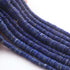 1  Strand Lapis Lazuli Faceted Briolettes - Wheel shape Beads - 12mmx5mm- 13.5 Inches BR03549