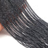 AAA Black Spinel Silver Coated Micro Faceted 2mm  Beads - GSIB-17