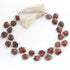 1 Strand Unakite Faceted Briolettes -  Fancy Shape Briolettes -16mmx12mm-10mmx10mm -10 Inches BR03534