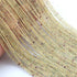 AAA Yellow Flourite Micro Faceted 2mm Beads - GSIB-14