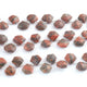 1 Strand Unakite Faceted Briolettes -  Fancy Shape Briolettes -16mmx12mm-10mmx10mm -10 Inches BR03534 - Tucson Beads