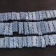1 Strand Boulder Opal Carving Rectangle Bar Shape Faceted Briolettes -Carving Rectangle Bar Shape Beads 13mmx9mm-41mmx10mm-9 Inches BR01852 - Tucson Beads