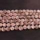 1  Strand Pink Opal Carving Coin Shape Briolettes - Coin Shape Briolettes Beads - 12mm-14mm - 9.5  Inches BR0363 - Tucson Beads