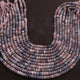 1 Strand Lavender Opal Faceted Rondelles , jewelry making supplies-  5mm 13 inche BR0529 - Tucson Beads