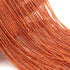 AAA  Hessonite Micro Faceted 2mm  Beads-  GSIB-02