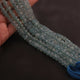 1 Long Strand Aqua Chalcedony Faceted Briolettes -Cube Shape Briolettes -3mmx8mm- 10 Inches BR0558 - Tucson Beads