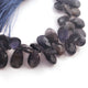 1  Long Strand Iolite Faceted Briolettes -Pear Shape Briolettes  5mmX10mm-15mmx8mm 8 Inches BR02325 - Tucson Beads