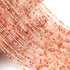 AAA Orange Rutile Micro Faceted 2mm  Beads -  GSIB-32