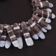 1  Strand  Boulder Opal  Faceted Briolettes  - Fancy Shape Briolettes Beads -18mmx10mm-41mmx10mm-8 Inches - BR02538 - Tucson Beads
