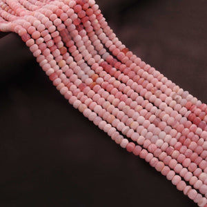 1  Strand Shaded Pink Opal  Faceted Rondelles Beads  - Round Beads -4mm-5mm-14 Inches - BR02210 - Tucson Beads