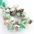 1  Strand Bio Chrysoprase  Faceted Assorted Shape Briolettes 11 mmx15mm-18mmx12mm  8 Inches BR0919
