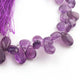 1 Strand  Amethyst Smooth Briolettes - Amethyst Smooth  Assorted Shape - 9mm x6mm-15mmx8mm-9 Inches BR1928 - Tucson Beads
