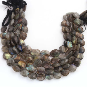 1  Strand Labradorite Faceted Briolettes Assorted Shape Briolettes - 12mmx11mm-17mmx11mm - 10 Inches BR02051 - Tucson Beads