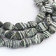 1 Strand Seraphinite Faceted Briolettes -Oval Shape Briolettes -12mmx10mm-20mmx12mm-8 Inches BR03528 - Tucson Beads