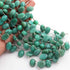 1 Strand Amazonite Faceted  Briolettes-  Oval Shape Briolettes  13mmx9mm 8 Inches BR1915