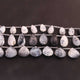 1 Strand Dendrite Opal Faceted Briolettes -Heart Shape Briolettes - 12mmx13mm-19mmx20mm-7.5 inch BR03329 - Tucson Beads