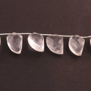 1   Strand Crystal Faceted Briolettes  -Fancy Shape Briolettes- 18mmx12mm -20mmx12mm ,8 Inches BR01483 - Tucson Beads