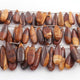 1 Strand Mookaite Smooth Briolettes - Pear Shape  Briolettes  25mmx12mm-39mmx11mm - 10.5Inches BR1288 - Tucson Beads