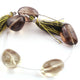 1  Strand Bio Lemon And Smoky Quartz Smooth Briolettes - Assorted Shape Beads 22mmx16mm-26mmx19mm ,8 Inches BR4409 - Tucson Beads