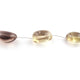 1  Strand Bio Lemon And Smoky Quartz Smooth Briolettes - Assorted Shape Beads 26mmx17mm ,8 Inches BR4406 - Tucson Beads