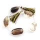 1  Strand Bio Lemon And Smoky Quartz Smooth Briolettes - Assorted Shape Beads 26mmx18mm-30mmx17mm ,8 Inches BR4408 - Tucson Beads