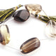 1  Strand Bio Lemon And Smoky Quartz Smooth Briolettes - Assorted Shape Beads 26mmx18mm-30mmx17mm ,8 Inches BR4408 - Tucson Beads