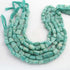 1 Strand Amazonite Faceted Briolettes Nuggets Shape Briolettes - 7mmx7mm-11mmx13mm - 8 Inches BR2425