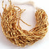 5 Strands AAA Quality Gold Plated Designer Copper Tube Beads,Pipe Beads Jewelry Making Supplies, 5mmx2mm,7 inches Bulk Lot GPC1616
