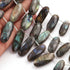 1 Strand  Labradorite Faceted Briolettes Oval Shape  Briolettes Beads -19mmx9mm- 30mx10mm-8.5 Inches BR02115