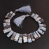 1 Strand Boulder Opal Carving Briolettes -Rectangle Shape Briolettes -15mmx8mm-22mmx11mm - 9 Inches BR03285