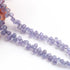 1  Strand Tenzanite  Smooth Briolettes -Tear  Shape Briolettes - 4mmx2mm-8mmx5mm - 9.5 Inches BR03289