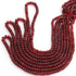 1  Long Strand Beautiful Garnet Smooth Rondelles -Gemstone Beads Plain Rondelles  Beads- 4mm-6mm-16 Inches BR03686