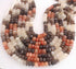 1  Strand Multi Moonstone Faceted Rondelles  -Semi Precious Gemstone  beads - 9mm-10mm- 13 Inches BR0707